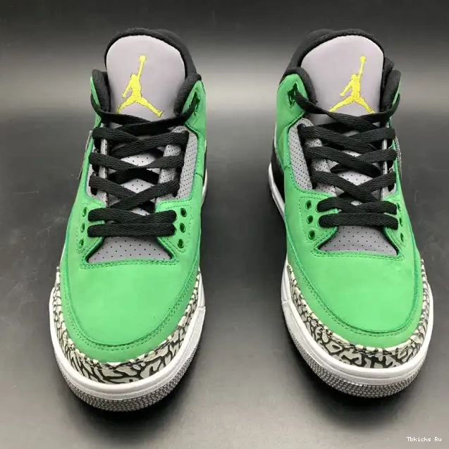 Cheap TBK Air shoes 867493 Oregon PE 3 Ducks Retro Tinker Jordan AJ3 0406